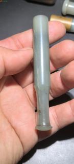 清代精品和田玉烟嘴